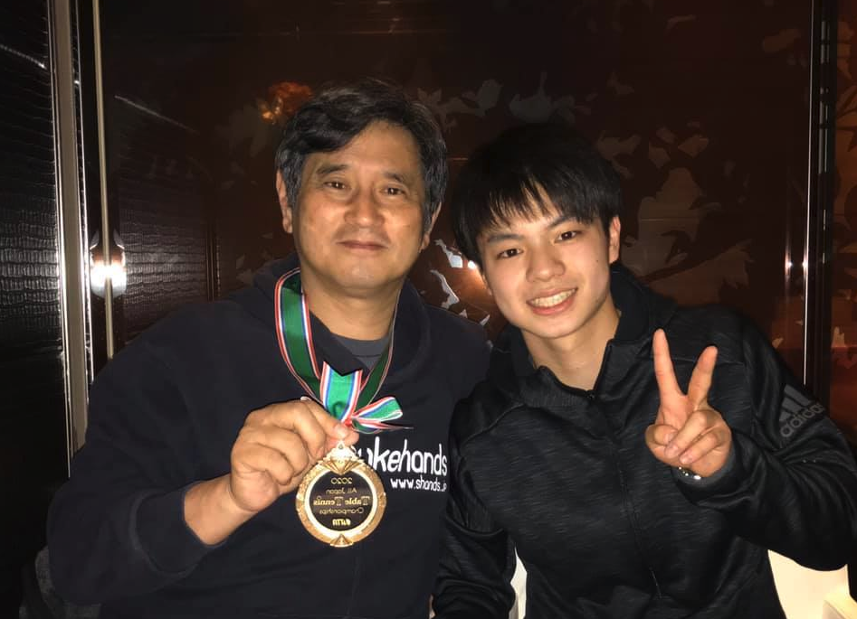全日本シングルス優勝を美味しい肉を食べてお祝いしました