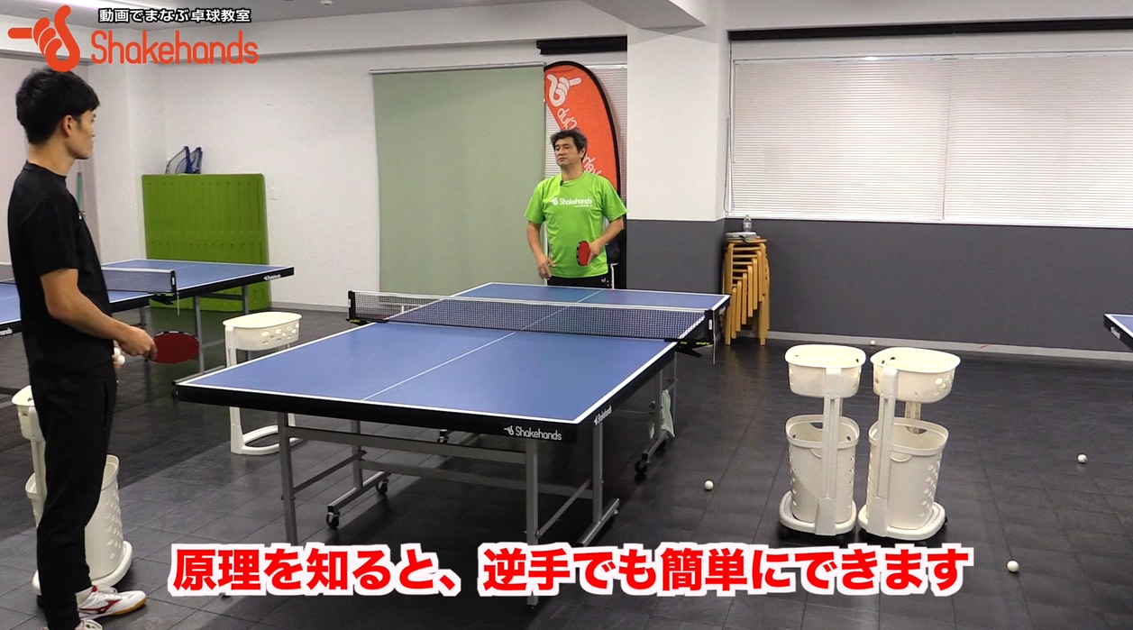 フォアフリックの動きが真逆!?トップ選手との違いby平岡義博