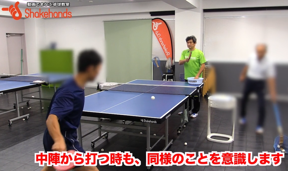 フォアハンド!腕の力を抜いても強いボールを打てるby平岡義博