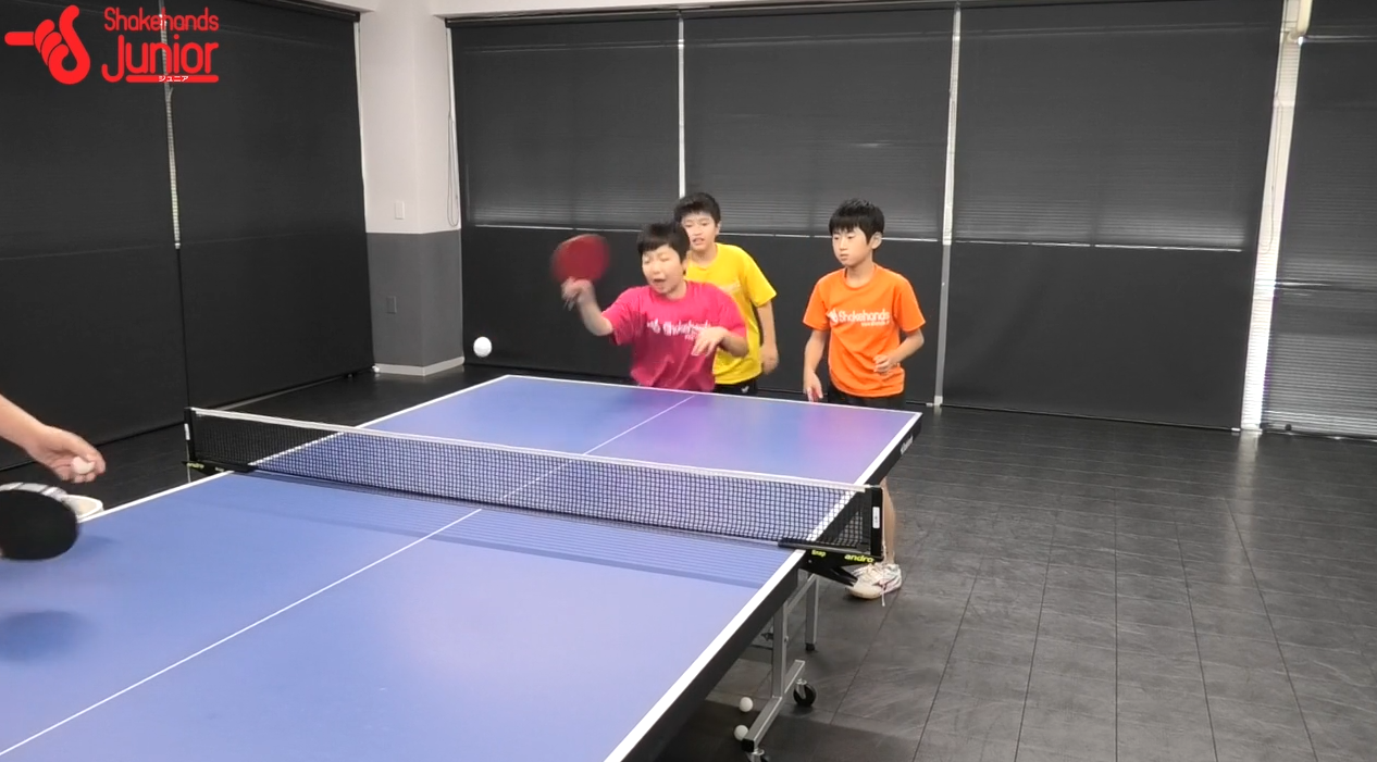 【平岡義博の３人多球練習】フォア前フリックが得意に！