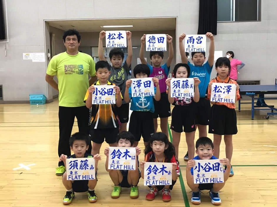 ゼッケンを着けて卓球の試合ができる日が 早く来て欲しい