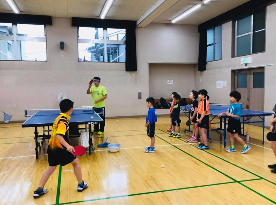 卓球現場で子供たちに接するのが 一番楽しい