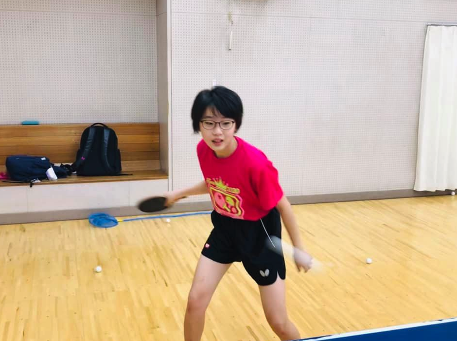 一般卓球教室とジュニア教室を再開。足腰の衰えは思った以上