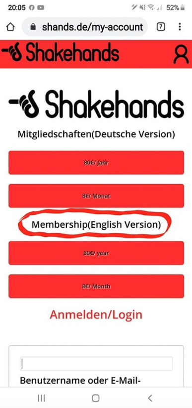 シェークハンズの英語版の動画配信が７月１日から始まります