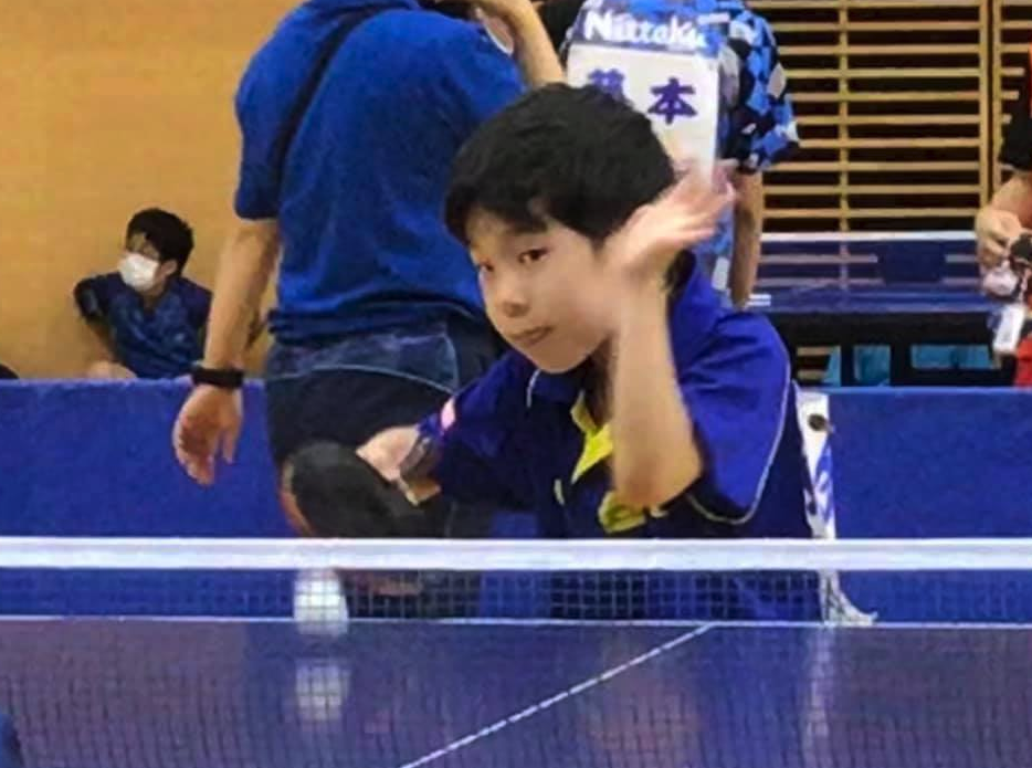 卓球初勝利