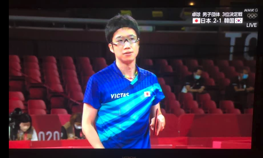 やっぱり水谷隼選手で決めてほしい！