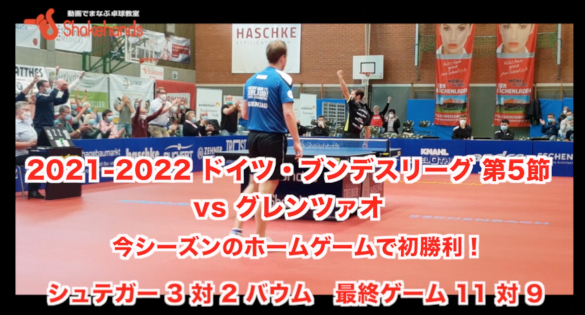 第6節 vs グレンツァオ 【 今シーズンのホームゲーム初勝利！シュテガーが好調のバウムに勝利！】