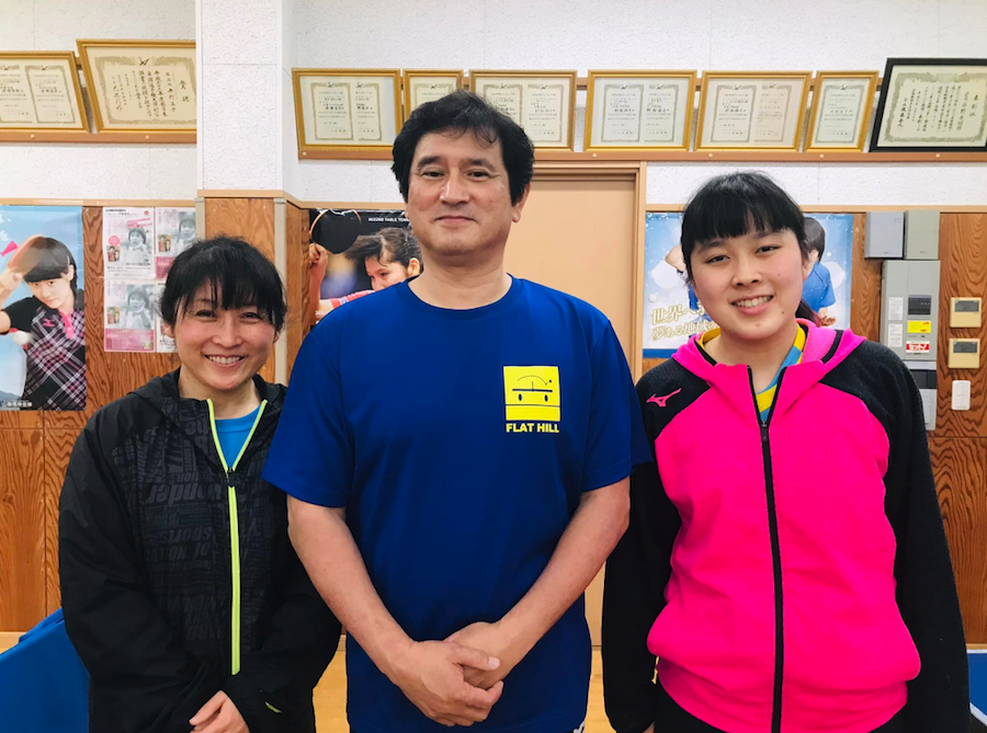 念願の【平野卓球センター】に遠征