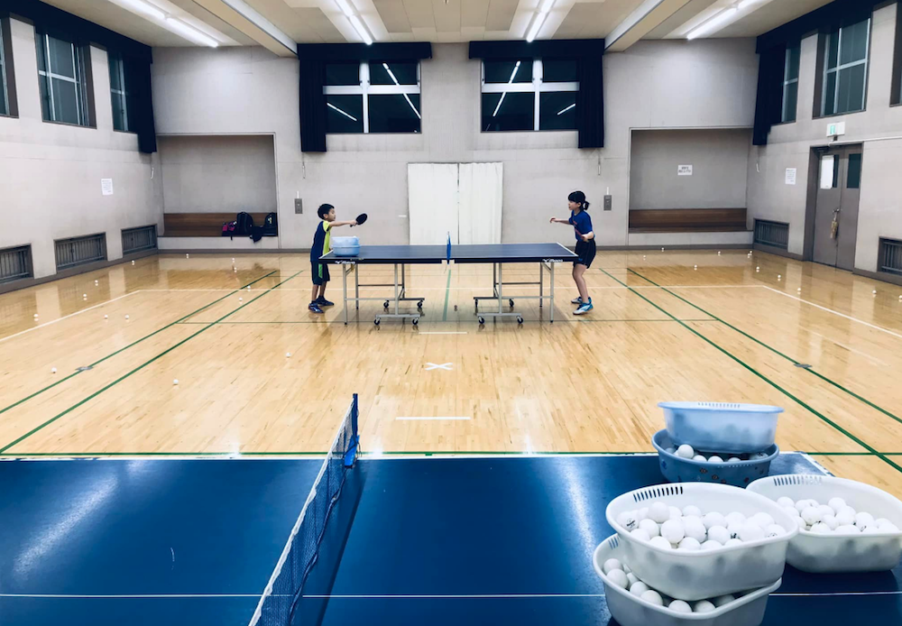 卓球ジュニア教室では、 期間限定の【やること・しないこと】を設定