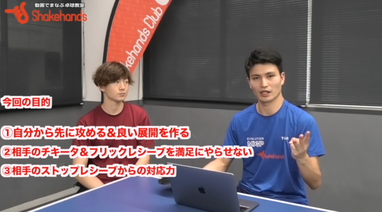 得点パターンを知って試合で勝つ!サーブから3球目攻撃by平屋広大