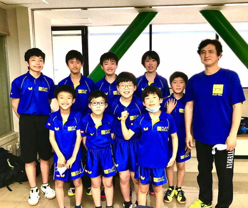 全日本クラブ卓球選手権東京都予選。戦い方やチームプレーを学んで欲しかったので 目的は概ね達成