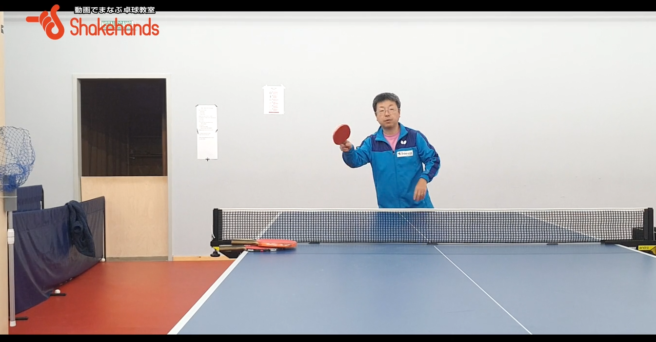 サーブ３球目！パワーが出てきて抜けるボールを打てるようになるby板垣孝司