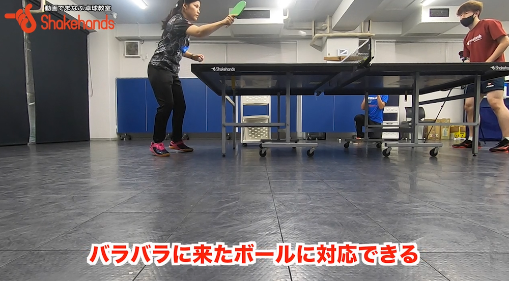 バラバラに飛んでくるボールも返せるようなるフォアの膝の使い方！by大野さゆり