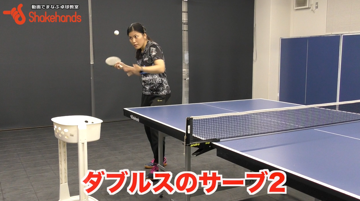 ダブルスの試合で使えるサーブ!サーブ練習で戻る動作を一つ入れるだけby大野さゆり