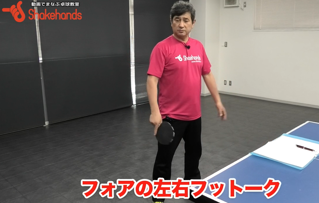 地面に足を踏みつけて、速いフットワークと安定したスイングを身につけよう!by平岡義博