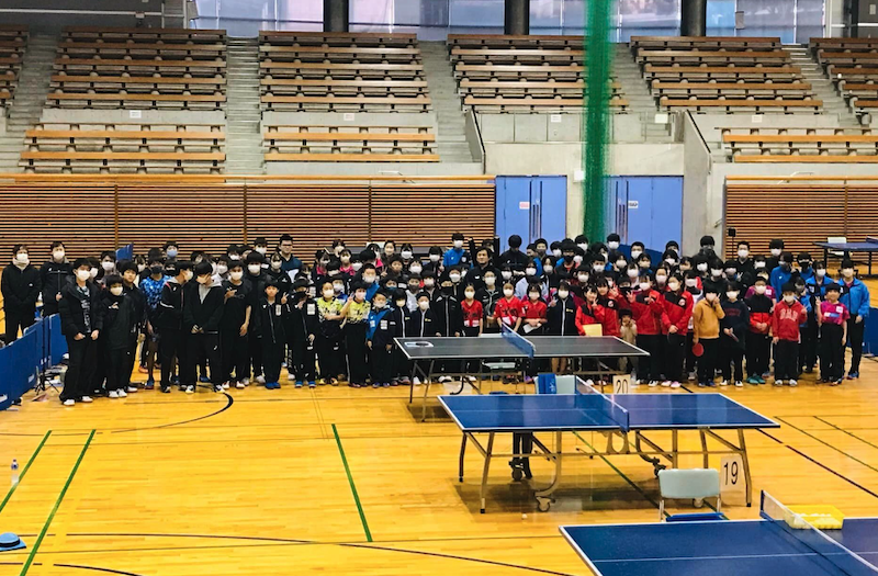 第19回四国ウインタースクールに卓球講師として参加