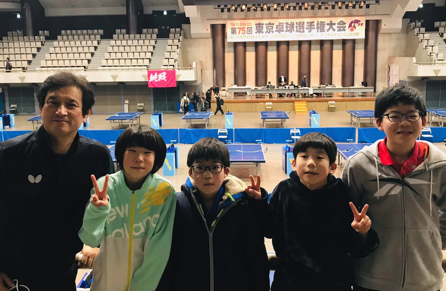 東京選手権大会、プレーも楽しみですし、久しぶりの卓球仲間との再会も楽しみ