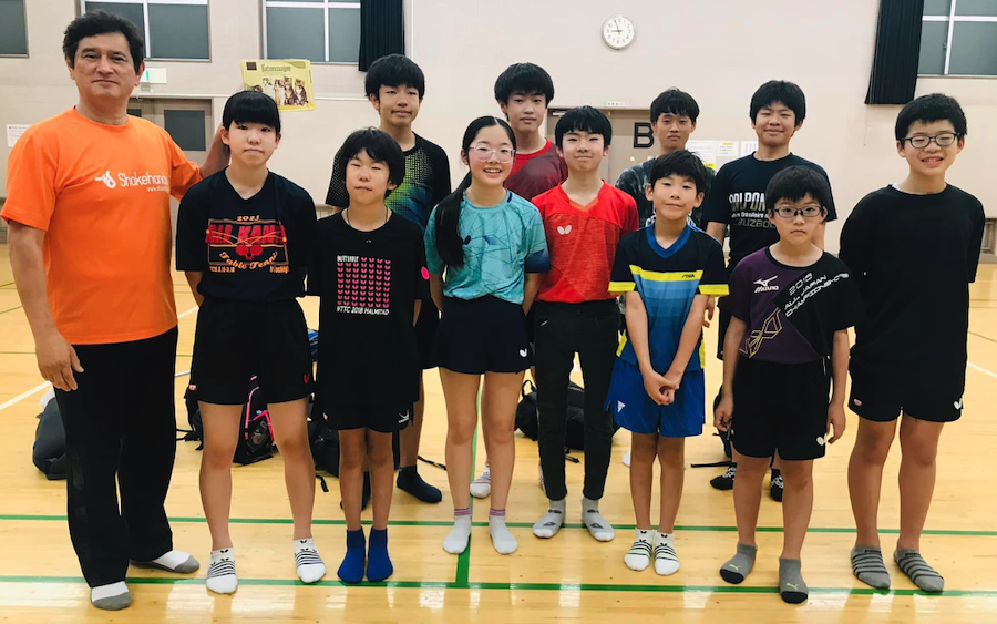ドイツから板垣ファミリーのカズトとコハルの双子ちゃんとお母さんが帰国。お互いに刺激し合い、良い練習をすることができました