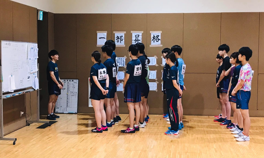 打てば響く！慶應義塾大学卓球部