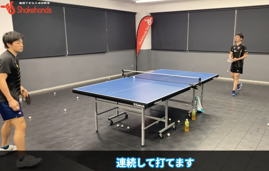 上田プロのフォアハンド威力UP3!バックハンドで肩甲骨を動かしていればフォアハンドも良くなるby平岡義博