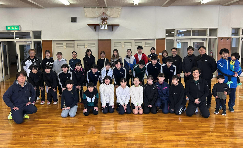 岩手県奥州市水沢は大谷翔平の故郷。講習会はシェークハンズの私の動画で予習され、子供たちの理解力が高かく助かりました