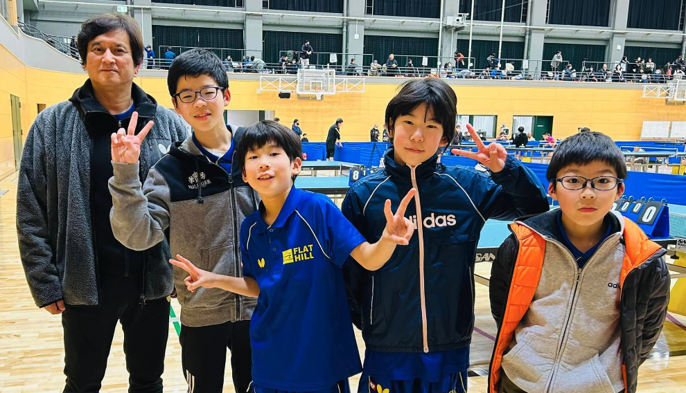 全国ホープス選抜大会東京都予選 。彩音と晴人の姉弟は、ともに2位