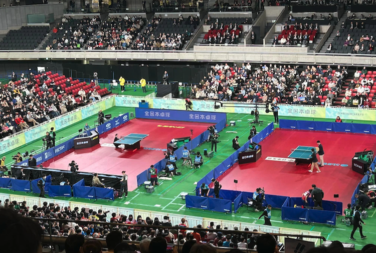 残るは決勝戦のみ！ 早田 ひな vs 張本美和 　戸上隼輔 vs 張本智和