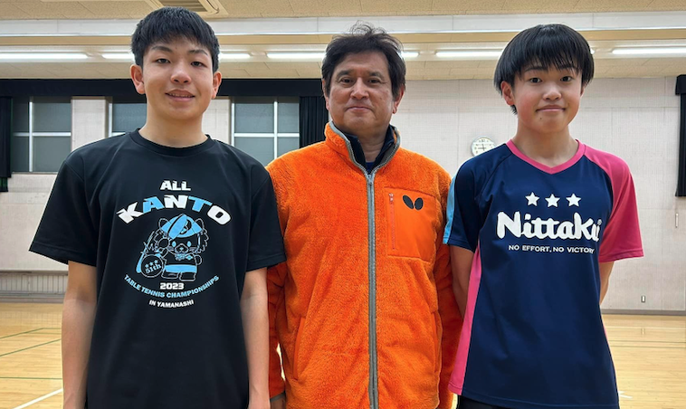 【動画付】ジュニア教室の松本來斗と雨宮星が、本日、中学校を卒業