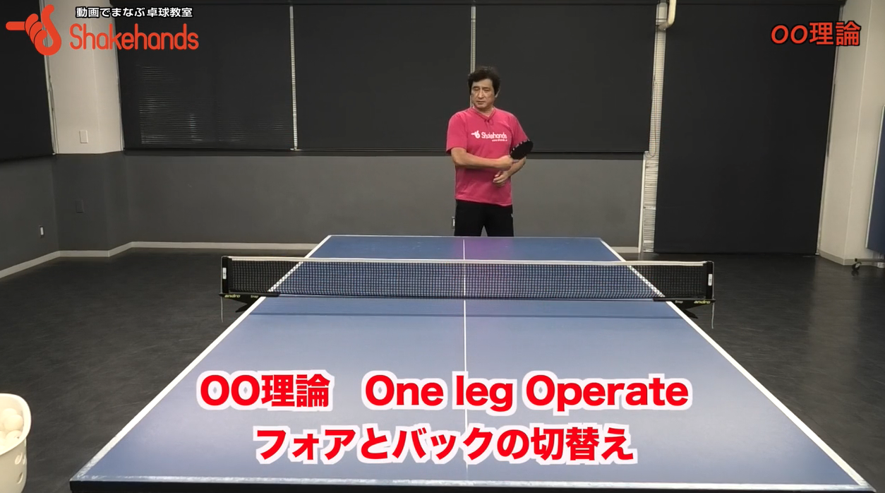 フォアバックの切り替え!遠くにきたボールも体の近くのボールもバランスを崩さないで打とうby平岡義博