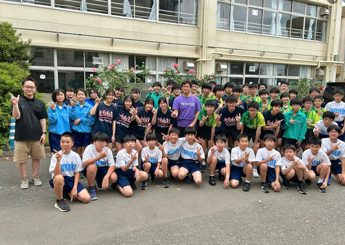 さいたま市立宮原中学校の卓球部で講習会をさせていただきました