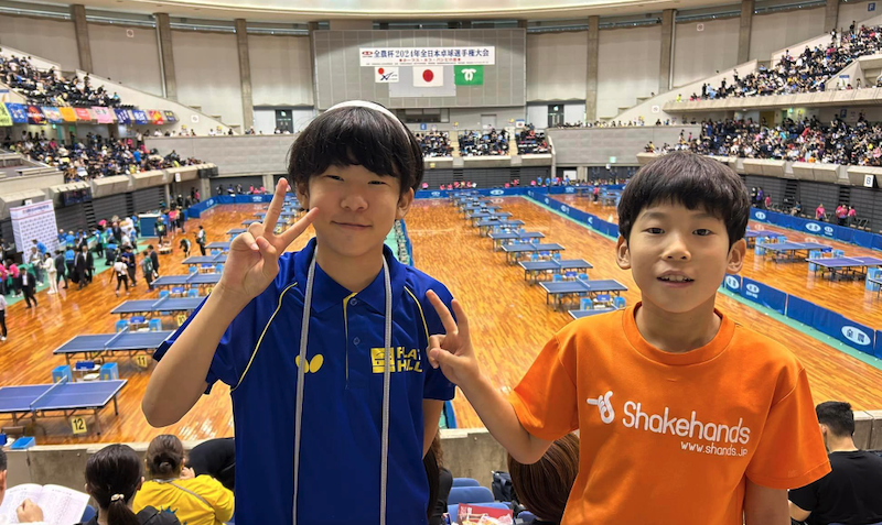 姉弟仲良く予選リーグ通過 ！ 全日本ホカバ初日
