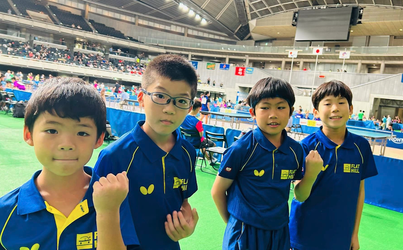 全国ホープス卓球大会 初日 予選リーグ２試合が終了
