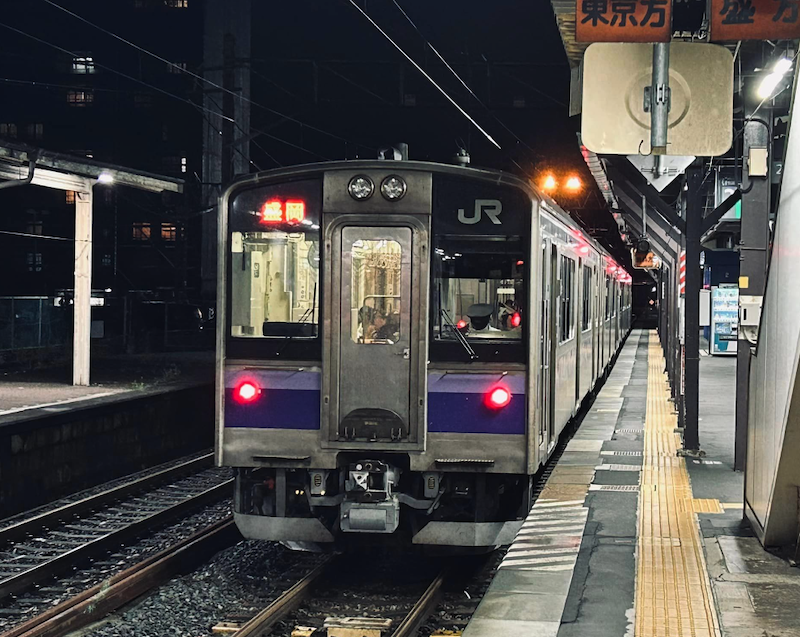 パスウェイからその足で新幹線に乗り、一ノ関駅から平泉を抜けて奥州市前沢、岩手県のワイフの実家に来ています