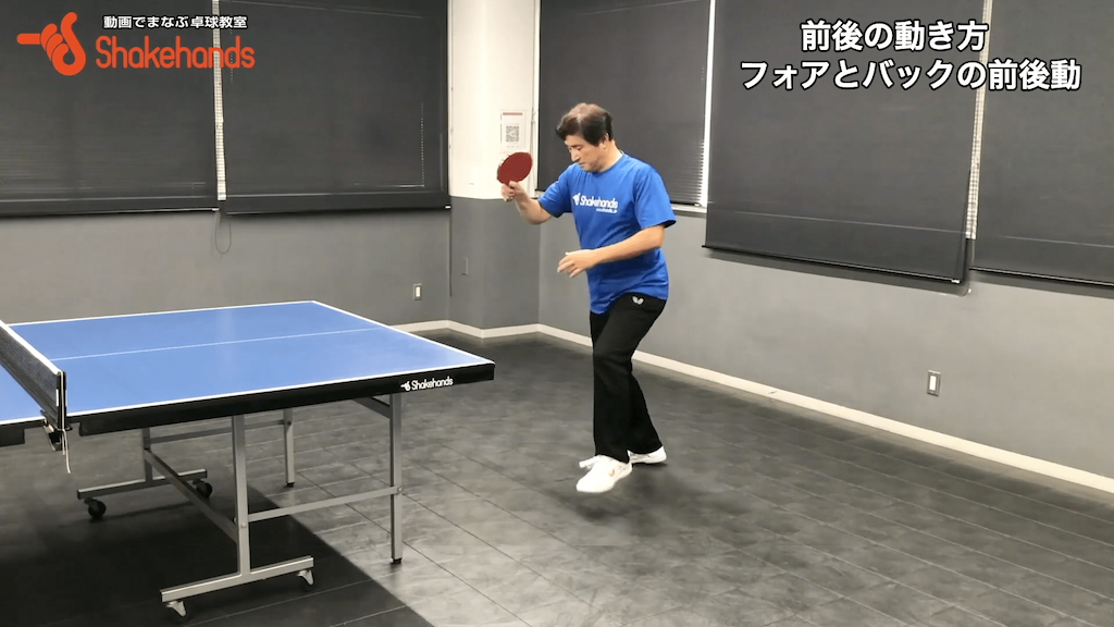 前後も三歩動で！回り込み＆レシーブの動きby平岡義博
