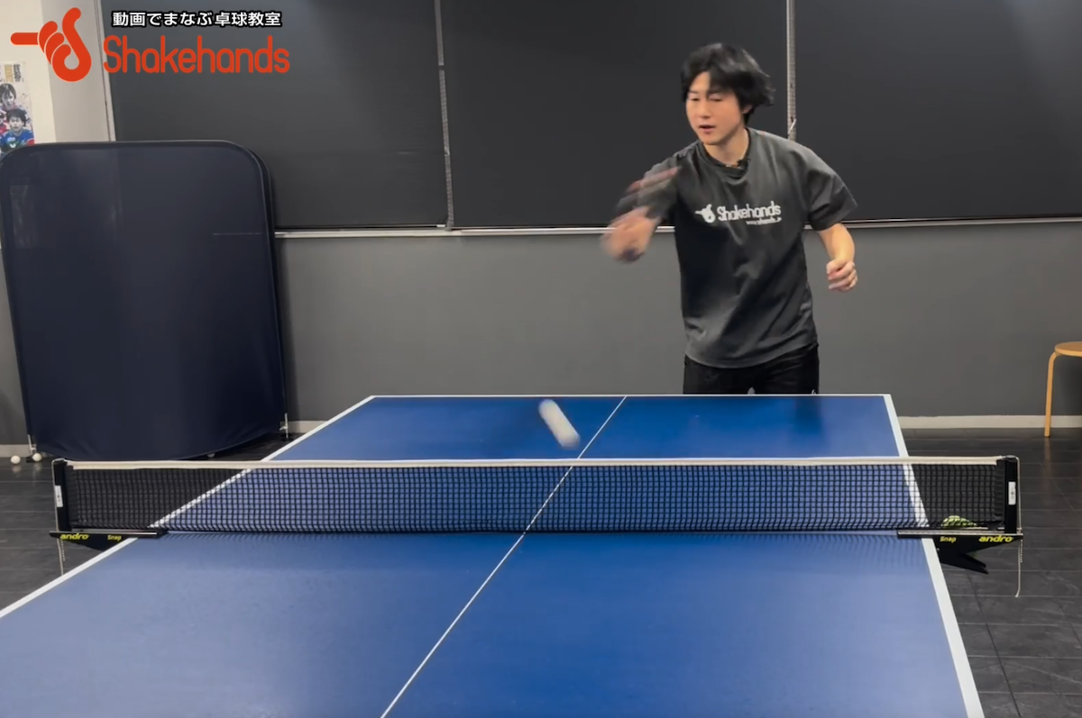 ハーフロングをフォアドライブ!判断基準を長さではなく高さに変えてみてby佐藤光彦